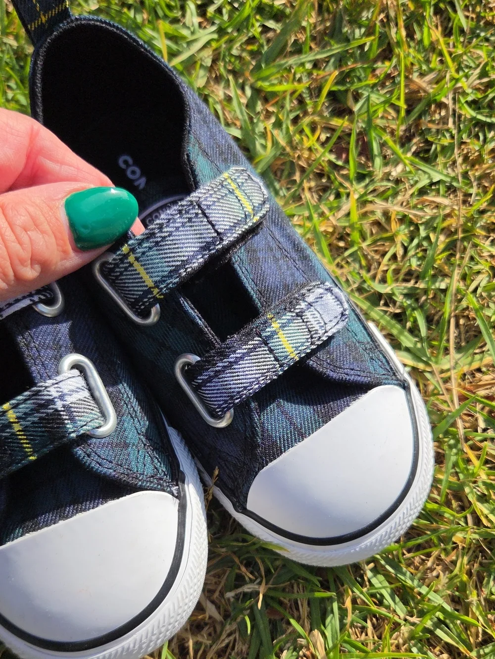 Converse Chuck Taylor All Star Plaid High-Top Sneaker - Kids' Toddler 10
